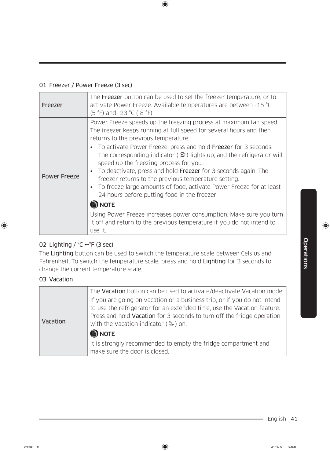 Samsung RS62K6227SL/ZA manual English 41  